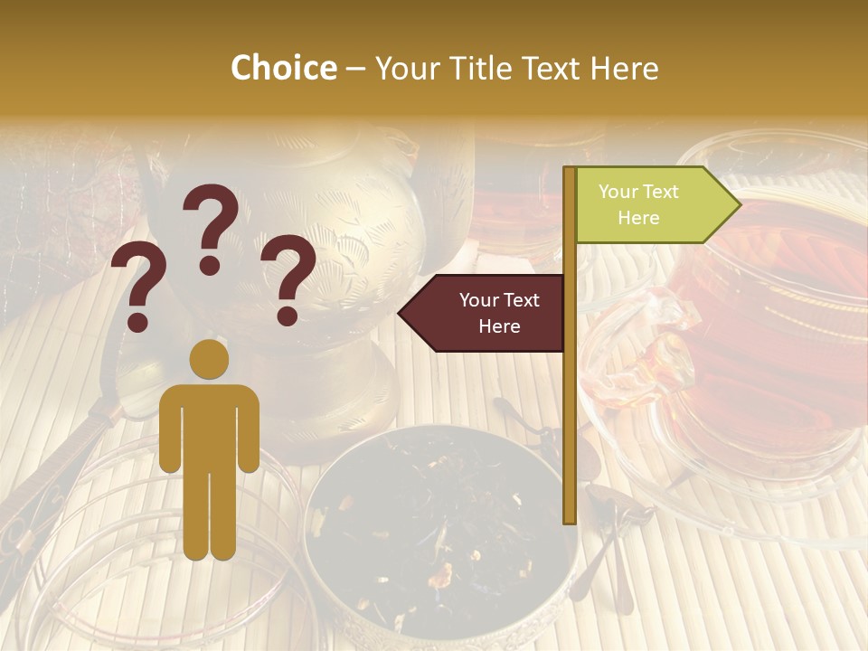 Casket Liquid Breakfast PowerPoint Template