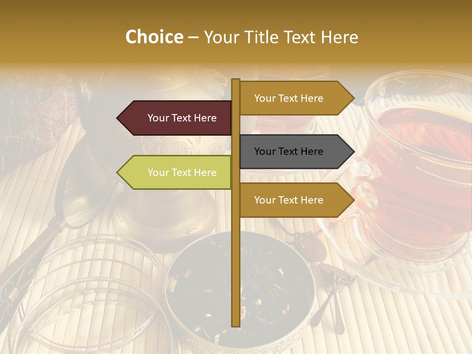Casket Liquid Breakfast PowerPoint Template