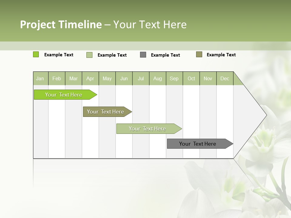 White Abstract Close PowerPoint Template