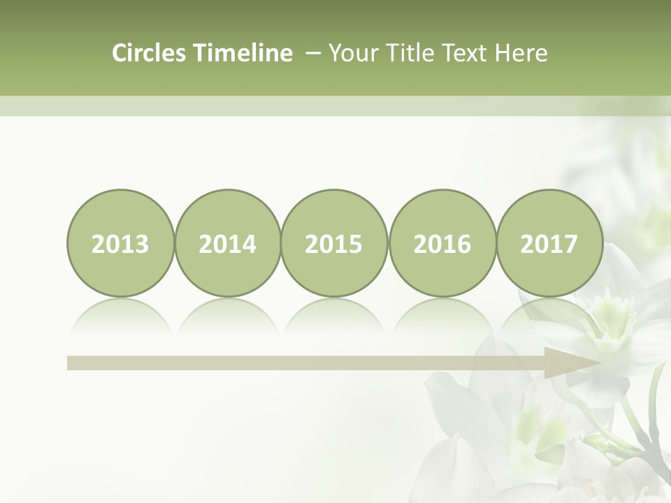 White Abstract Close PowerPoint Template