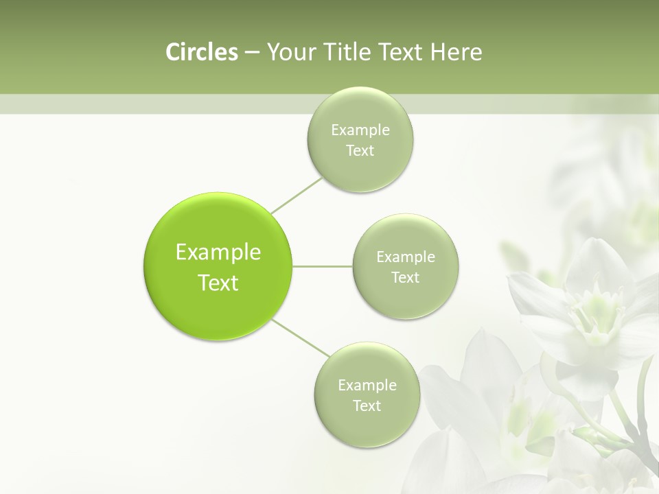 White Abstract Close PowerPoint Template