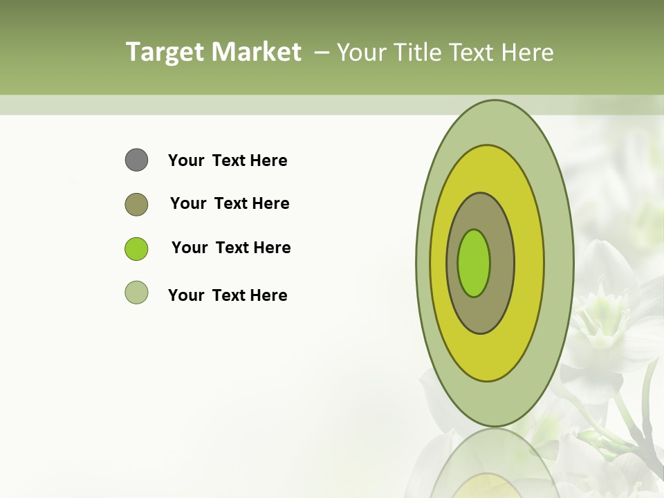 White Abstract Close PowerPoint Template