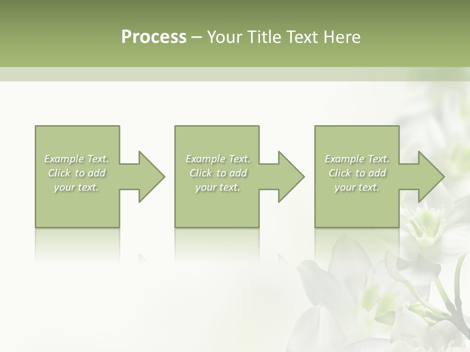 White Abstract Close PowerPoint Template
