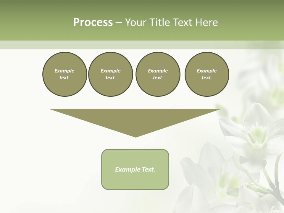 White Abstract Close PowerPoint Template