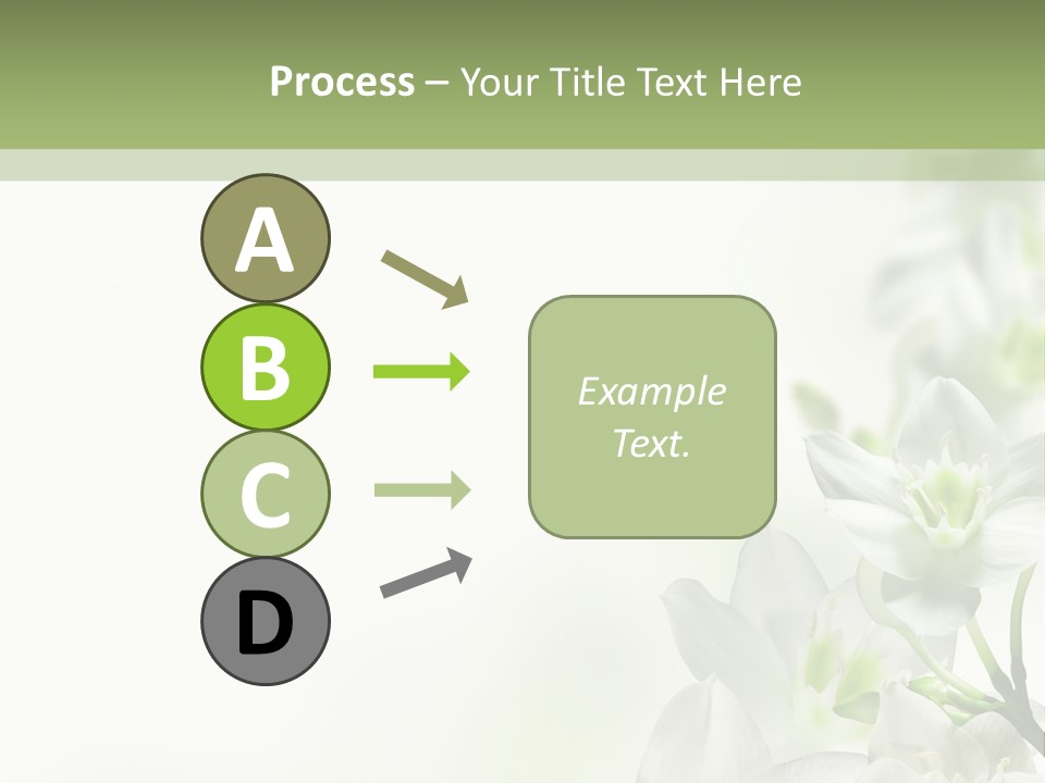 White Abstract Close PowerPoint Template