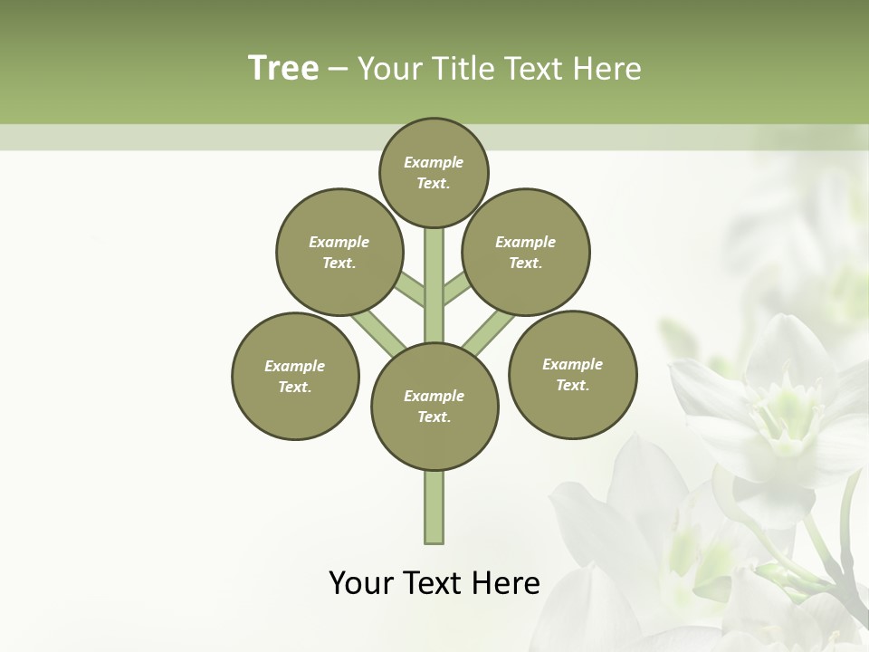 White Abstract Close PowerPoint Template