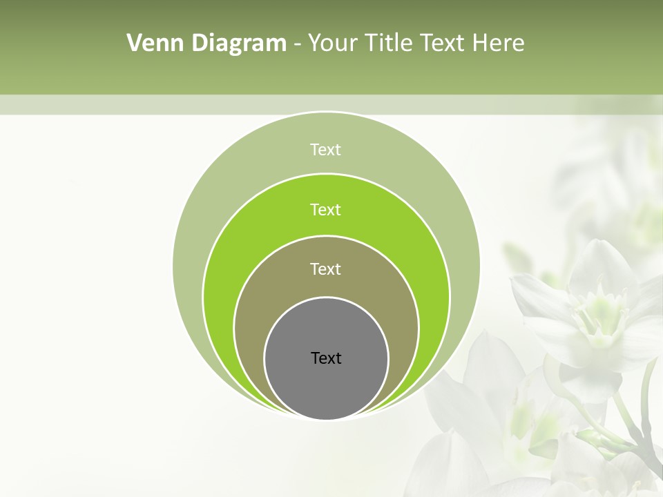 White Abstract Close PowerPoint Template