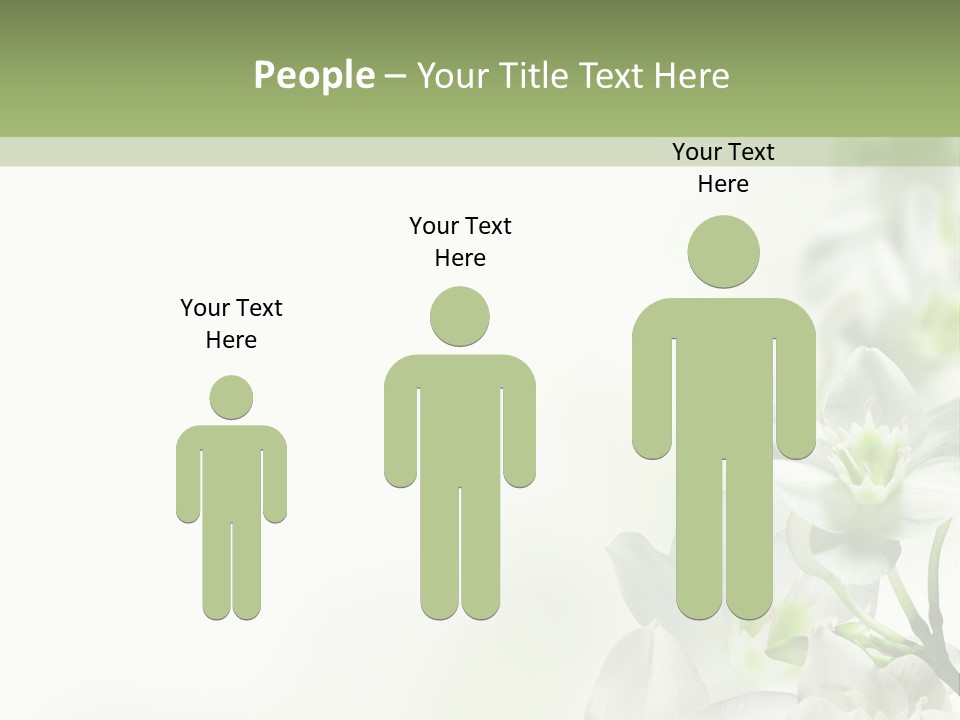 White Abstract Close PowerPoint Template