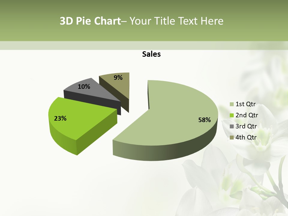 White Abstract Close PowerPoint Template