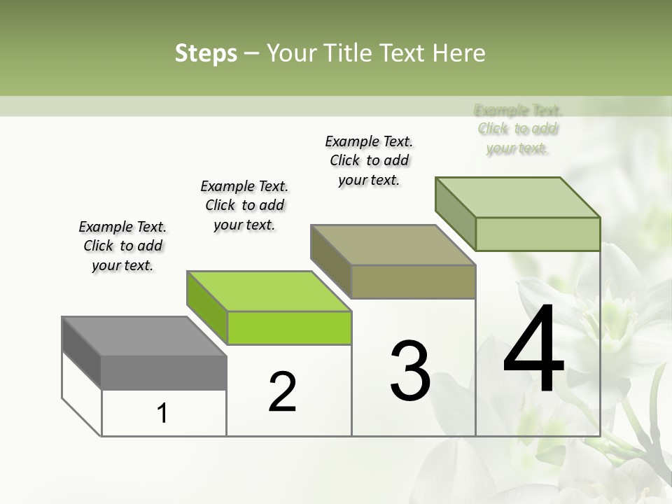 White Abstract Close PowerPoint Template