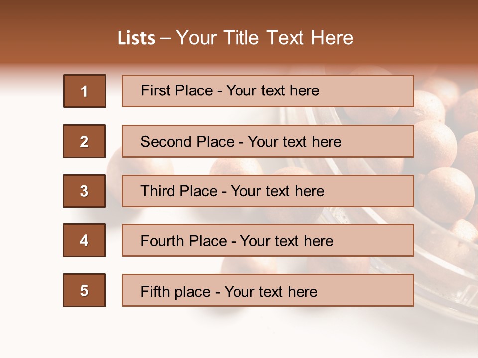 Ball Bronzing Make PowerPoint Template