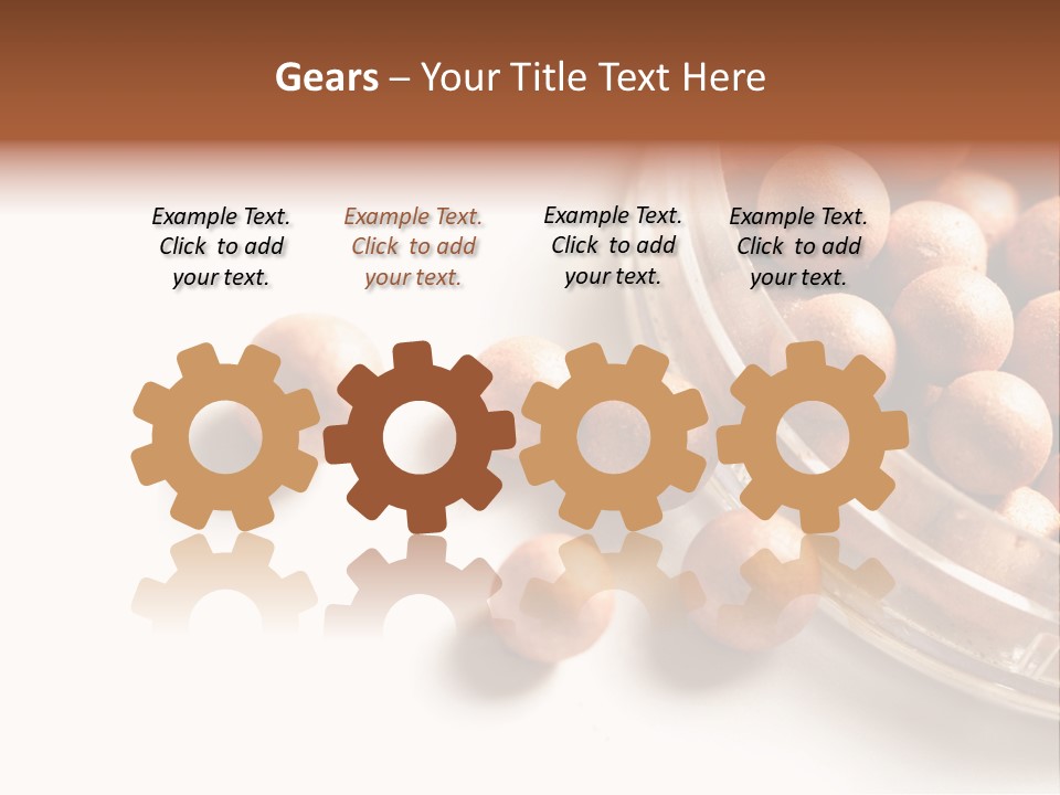 Ball Bronzing Make PowerPoint Template