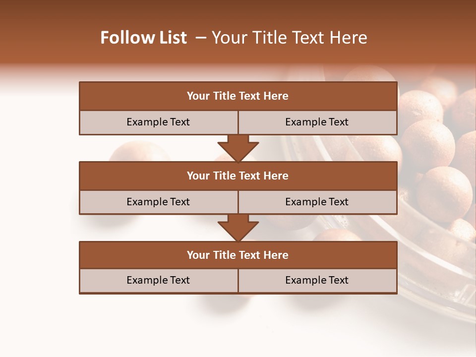 Ball Bronzing Make PowerPoint Template