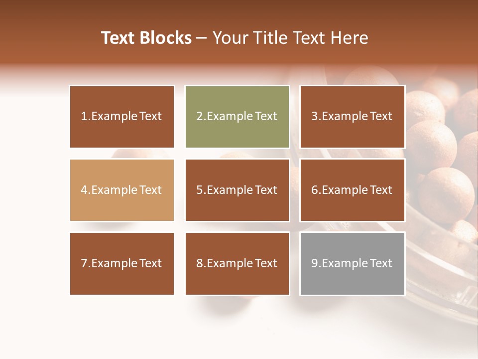 Ball Bronzing Make PowerPoint Template