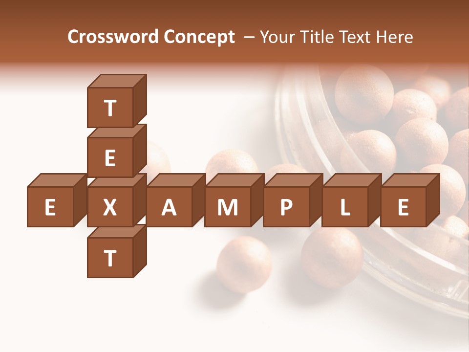 Ball Bronzing Make PowerPoint Template