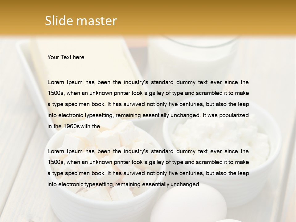 Eating Liquid Bottle PowerPoint Template