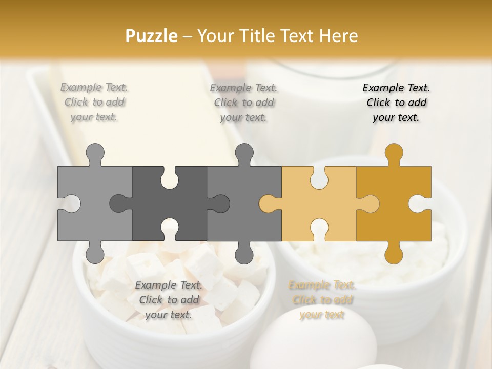 Eating Liquid Bottle PowerPoint Template