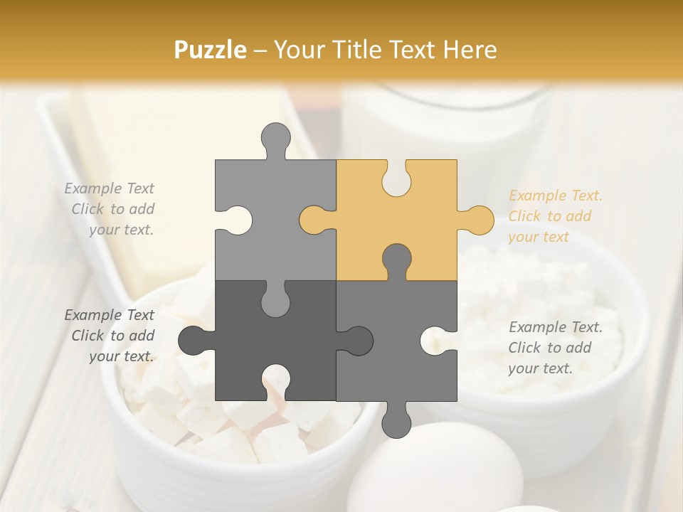 Eating Liquid Bottle PowerPoint Template