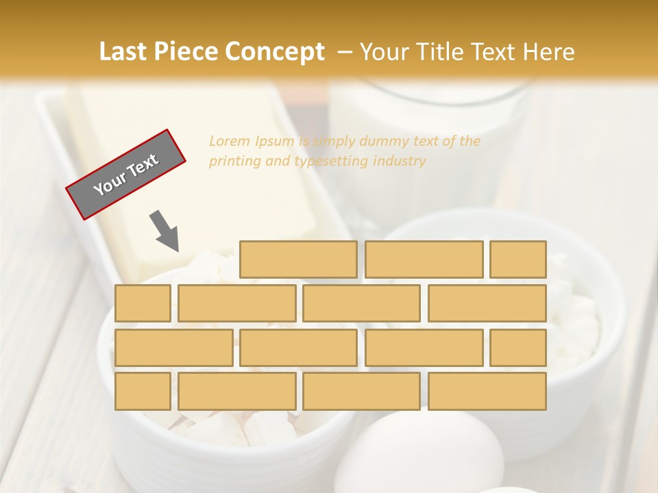 Eating Liquid Bottle PowerPoint Template