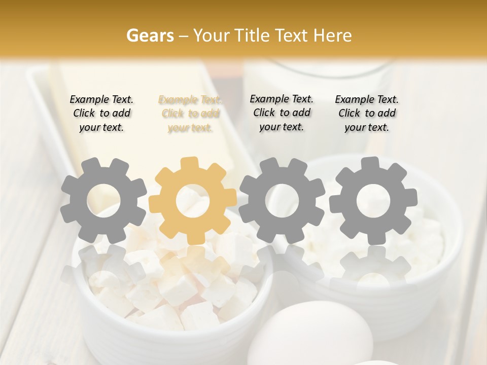 Eating Liquid Bottle PowerPoint Template