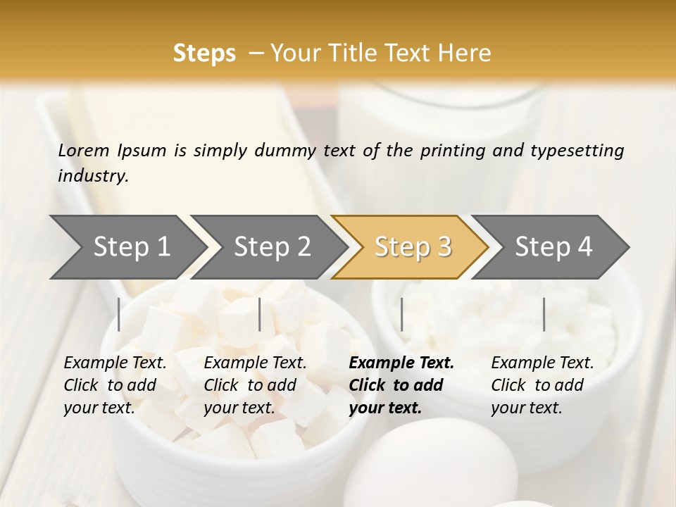 Eating Liquid Bottle PowerPoint Template