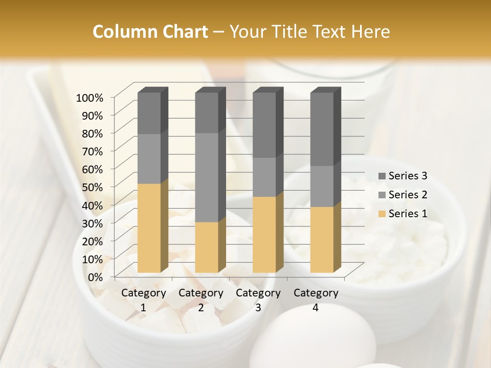 Eating Liquid Bottle PowerPoint Template