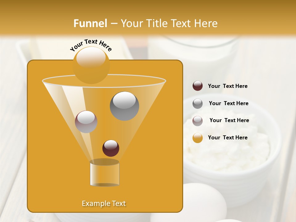 Eating Liquid Bottle PowerPoint Template