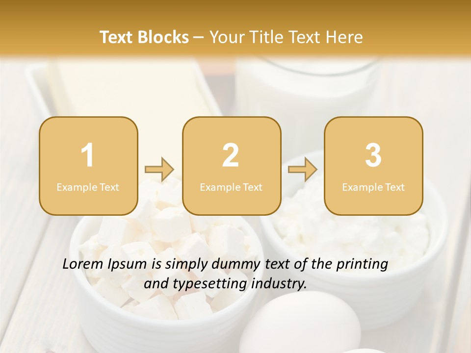 Eating Liquid Bottle PowerPoint Template