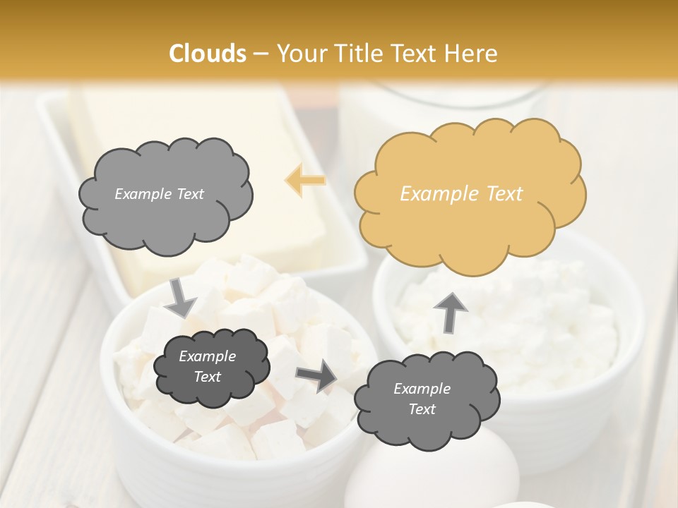 Eating Liquid Bottle PowerPoint Template