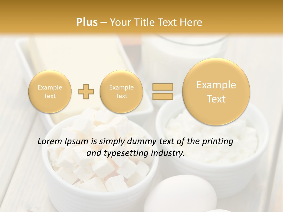 Eating Liquid Bottle PowerPoint Template