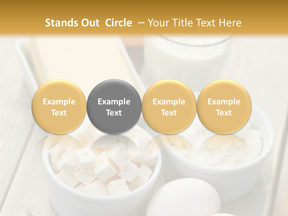 Eating Liquid Bottle PowerPoint Template