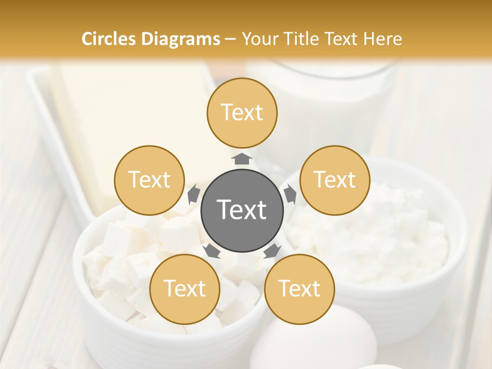 Eating Liquid Bottle PowerPoint Template