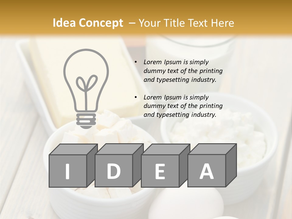 Eating Liquid Bottle PowerPoint Template