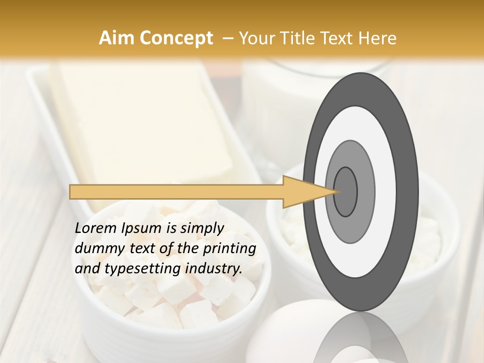 Eating Liquid Bottle PowerPoint Template