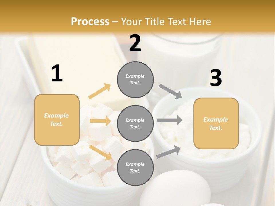 Eating Liquid Bottle PowerPoint Template