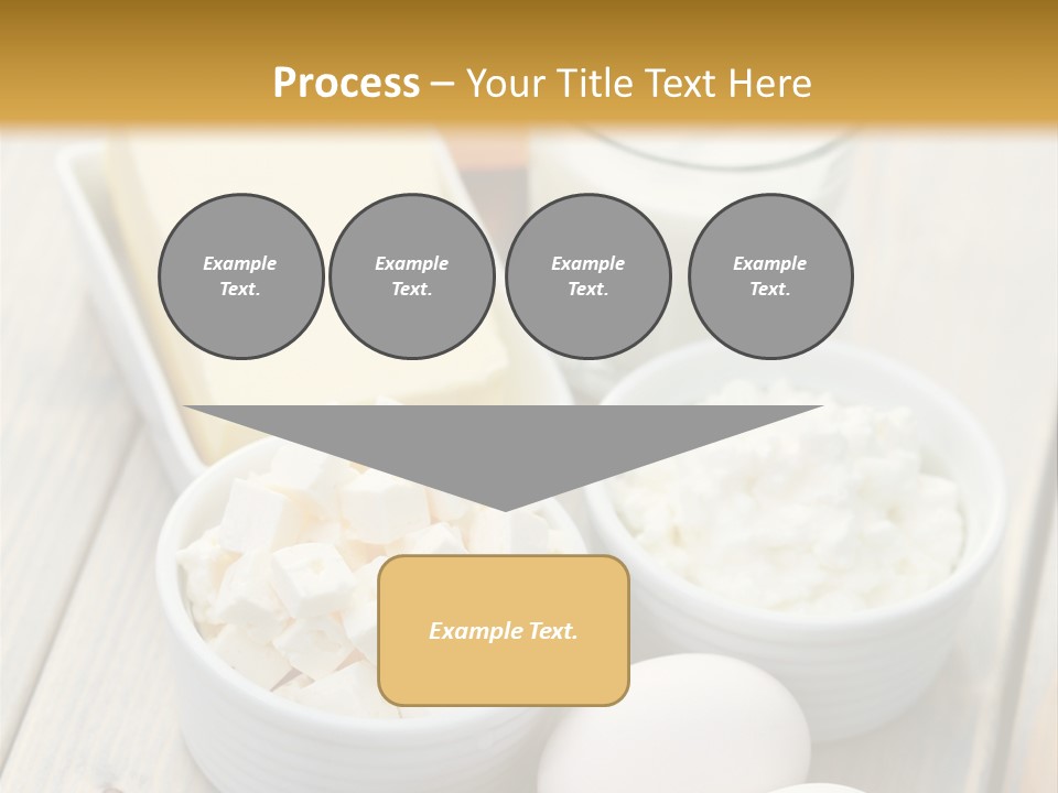 Eating Liquid Bottle PowerPoint Template