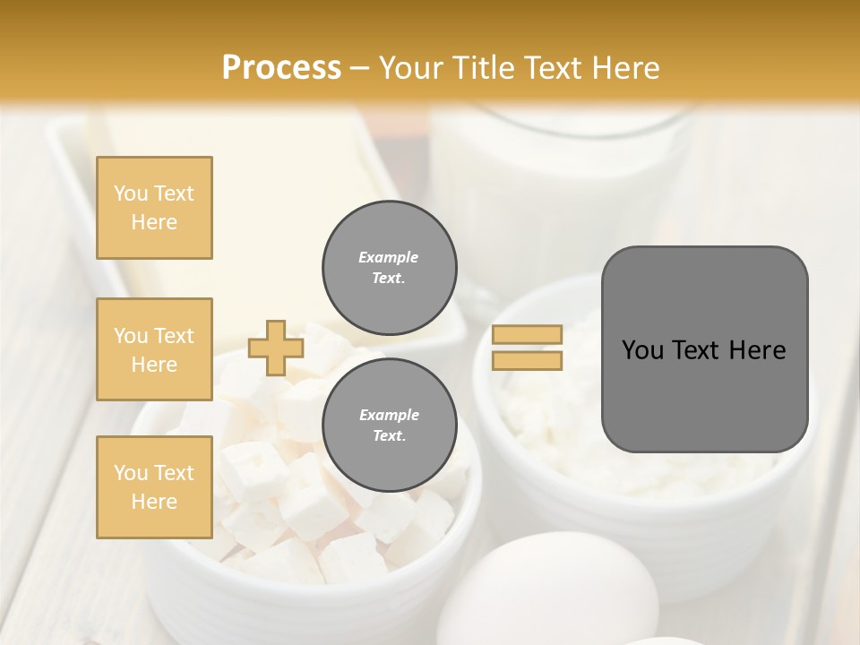 Eating Liquid Bottle PowerPoint Template