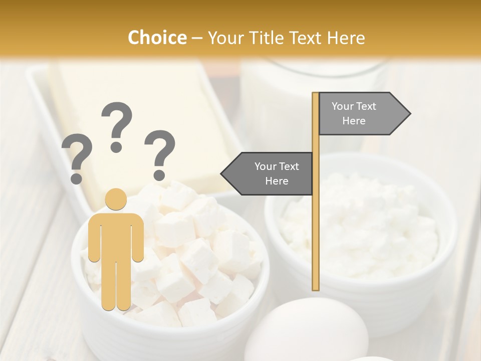 Eating Liquid Bottle PowerPoint Template