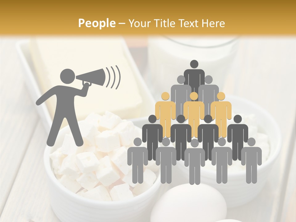 Eating Liquid Bottle PowerPoint Template