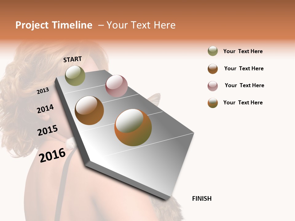 Pet Model Cat PowerPoint Template