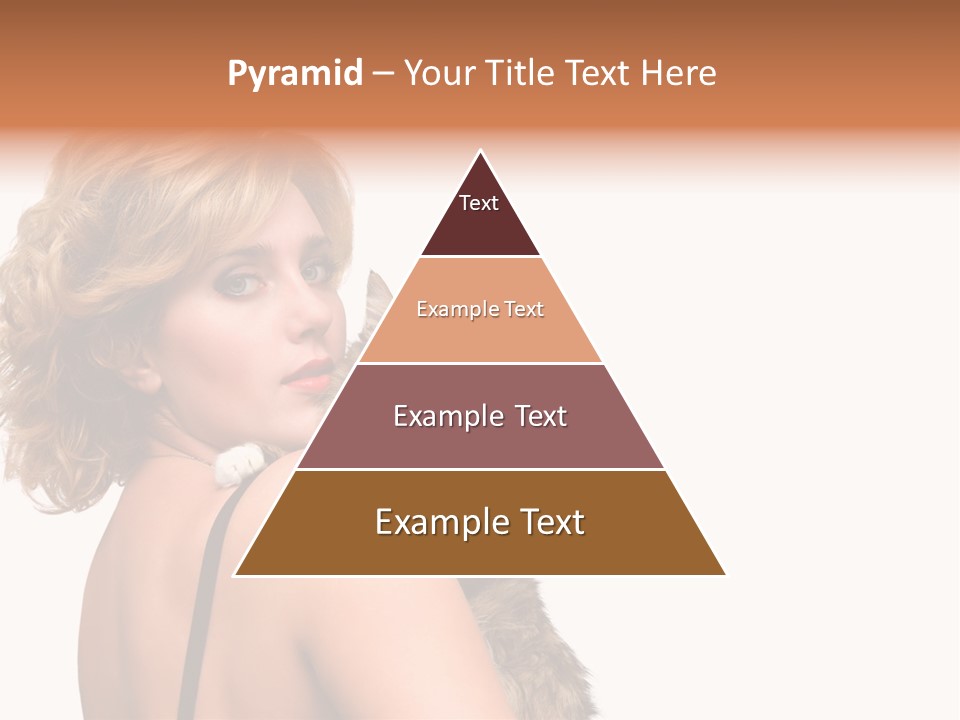 Pet Model Cat PowerPoint Template