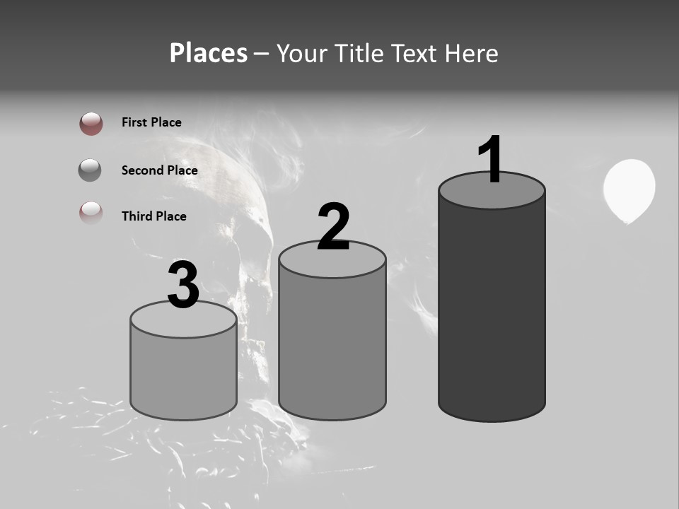 Anatomy Smoke Mist PowerPoint Template