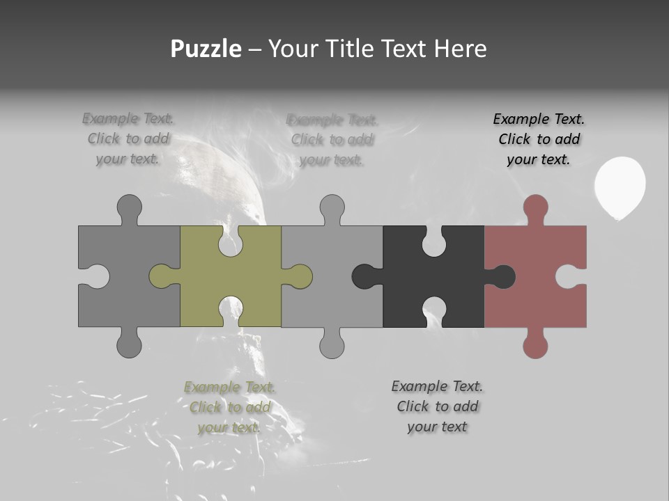 Anatomy Smoke Mist PowerPoint Template