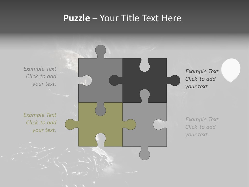 Anatomy Smoke Mist PowerPoint Template