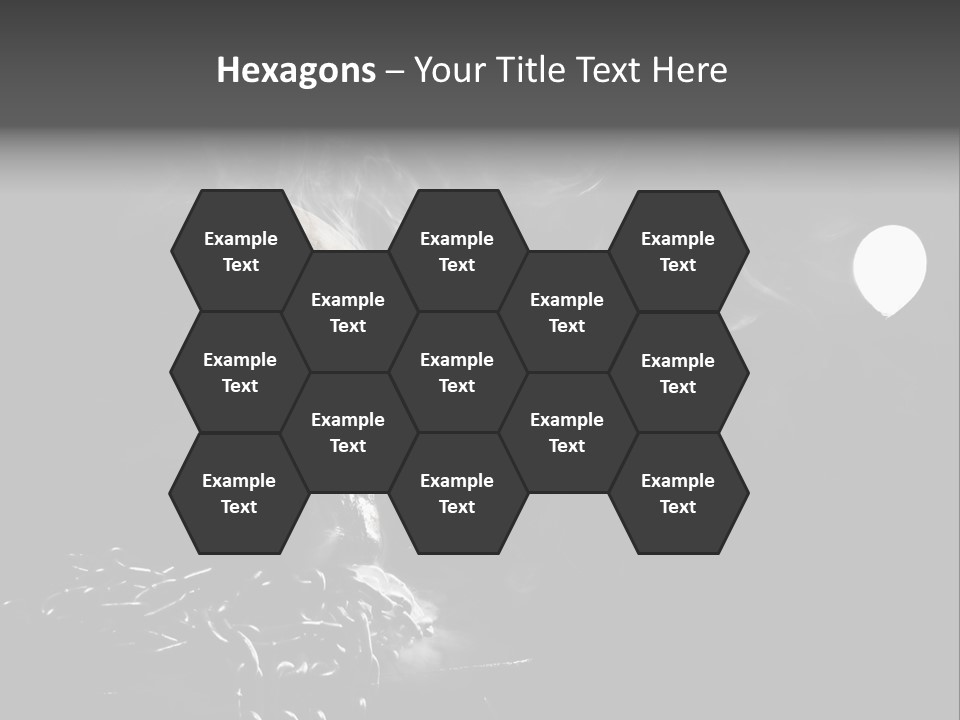 Anatomy Smoke Mist PowerPoint Template