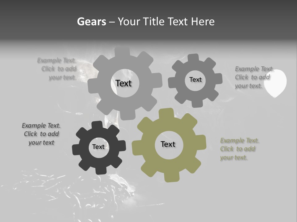 Anatomy Smoke Mist PowerPoint Template