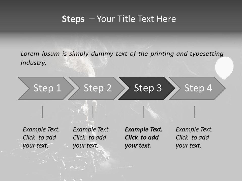 Anatomy Smoke Mist PowerPoint Template