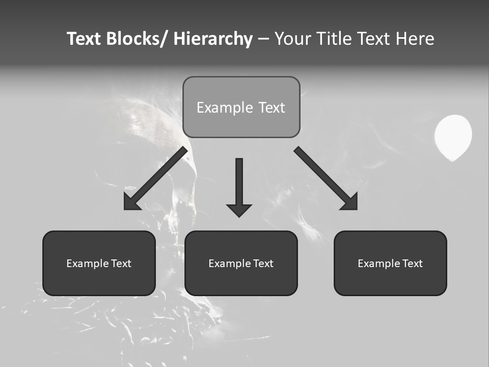 Anatomy Smoke Mist PowerPoint Template