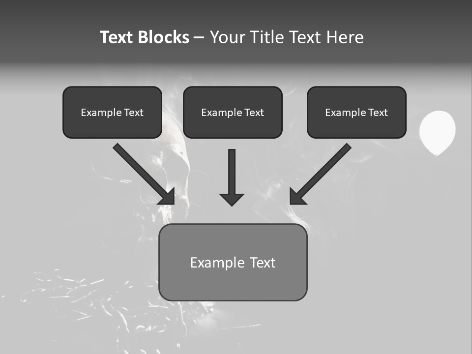 Anatomy Smoke Mist PowerPoint Template
