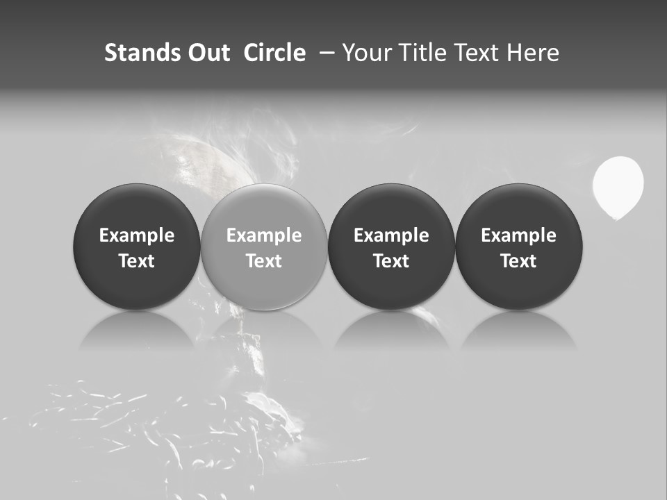 Anatomy Smoke Mist PowerPoint Template